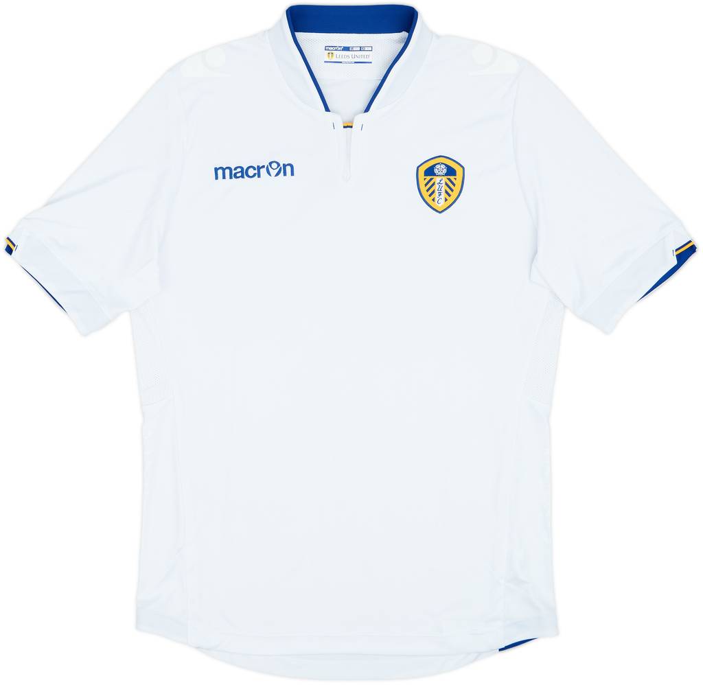 2014-15 Leeds United Home Shirt - 9/10 - (XL)