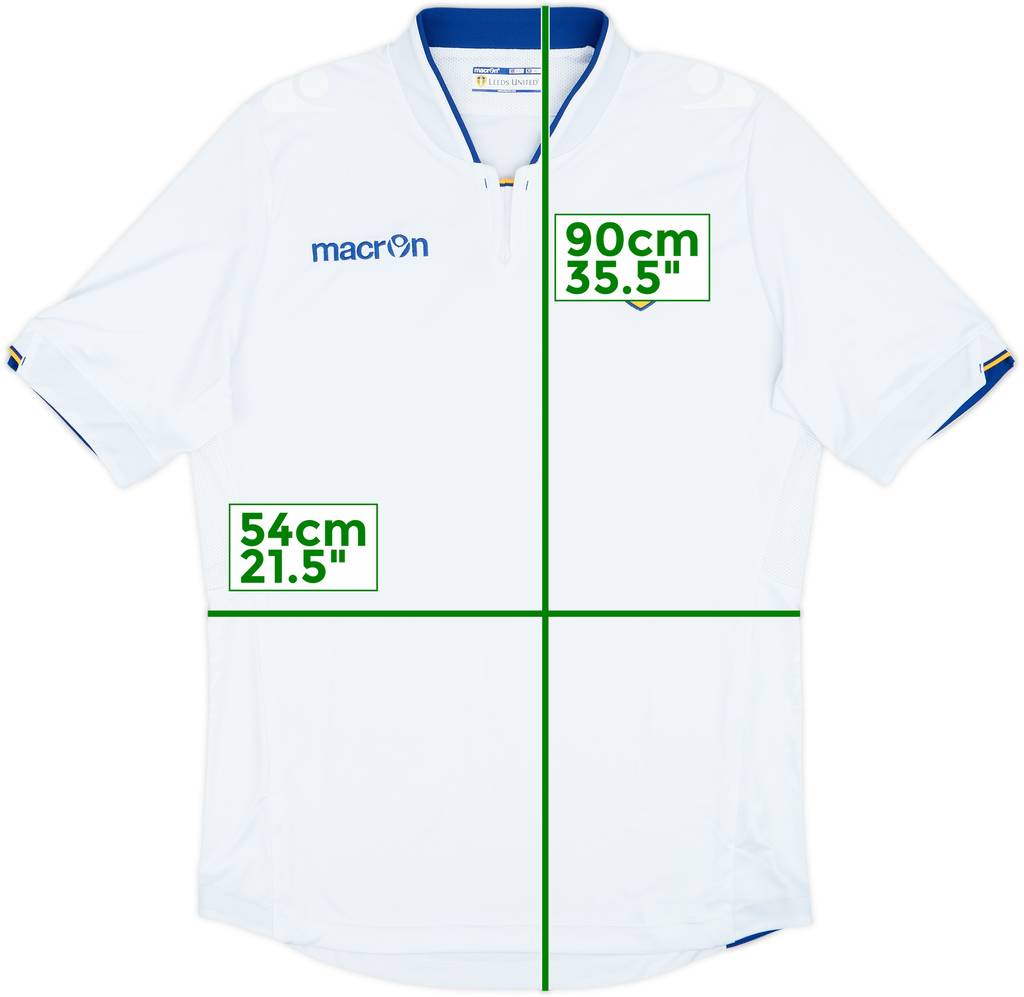 2014-15 Leeds United Home Shirt - 9/10 - (XL)