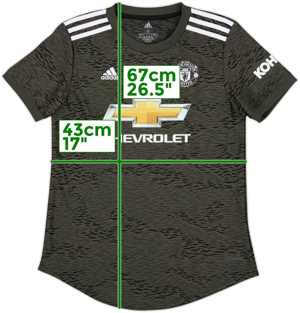 2020-21 Manchester United Away Shirt - 10/10 - (Women's S)