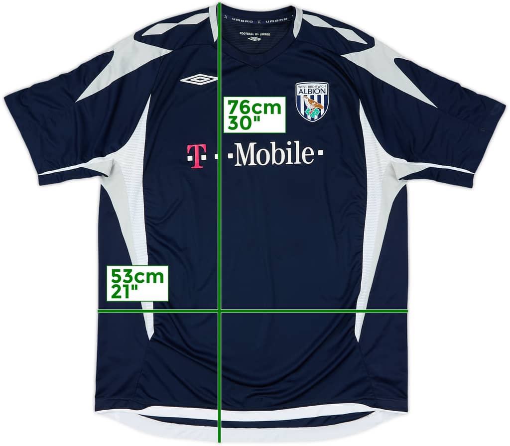 2007-08 West Brom Umbro Training Shirt - 9/10 - (XL)