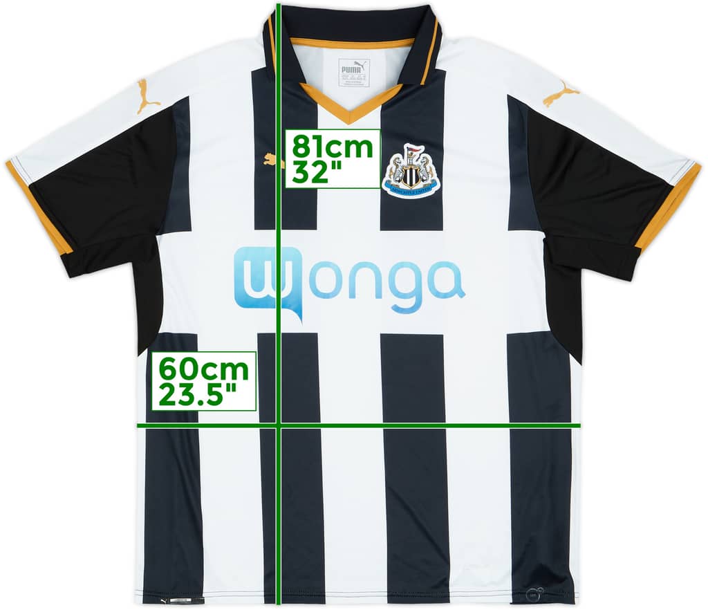 2016-17 Newcastle Home Shirt - 6/10 - (XL)