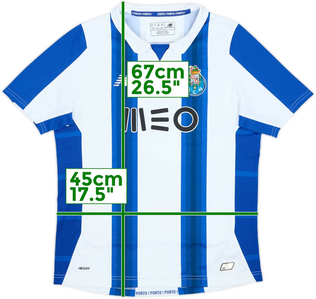 2016-17 Porto Home Shirt - 8/10 - (XL.Boys)
