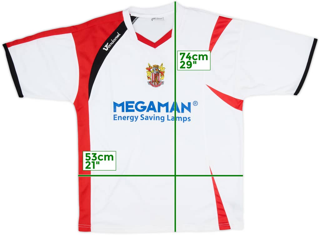 2008-09 Stevenage Home Shirt - 9/10 - (L)