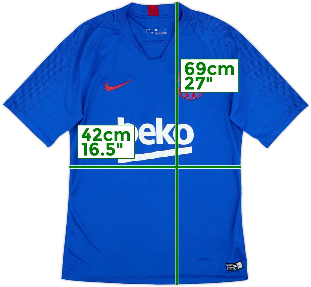 2019-20 Barcelona Nike Training Shirt - 7/10 - (M)