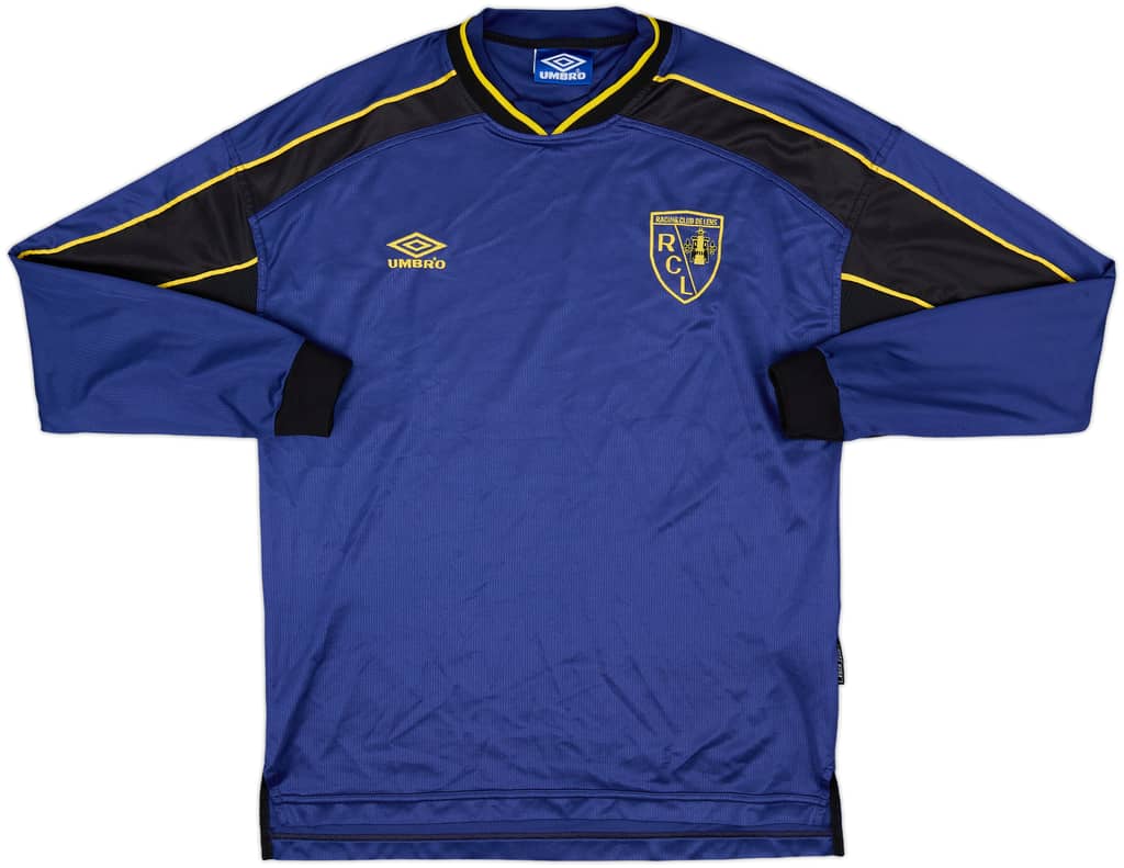 1999-00 Lens Player Issue Away L/S Shirt - 10/10 - (L)