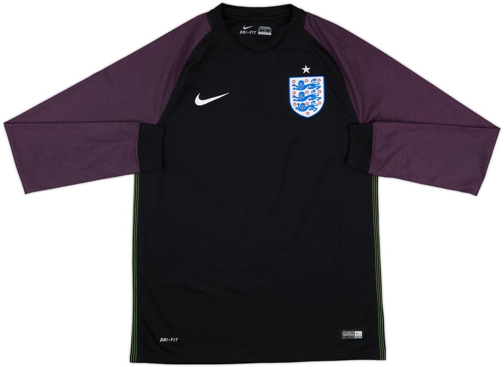 2016-18 England GK Shirt - 10/10 - (M)