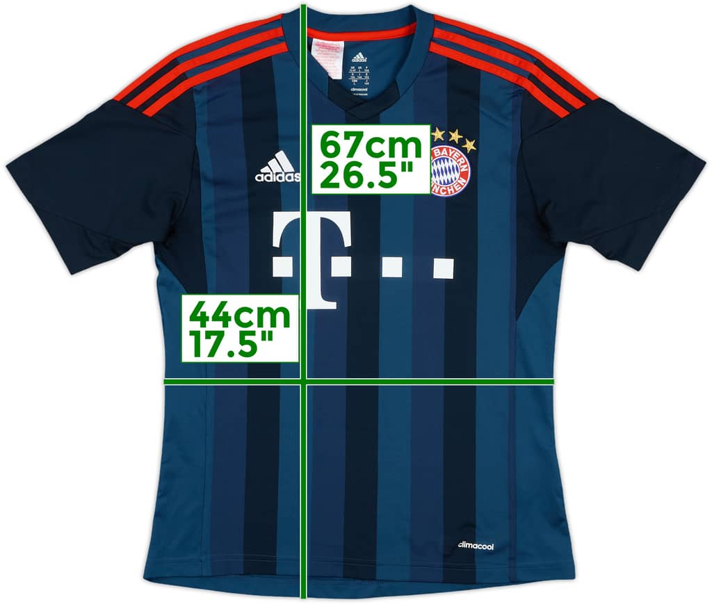 2013-14 Bayern Munich Third Shirt - 10/10 - (L.Boys)