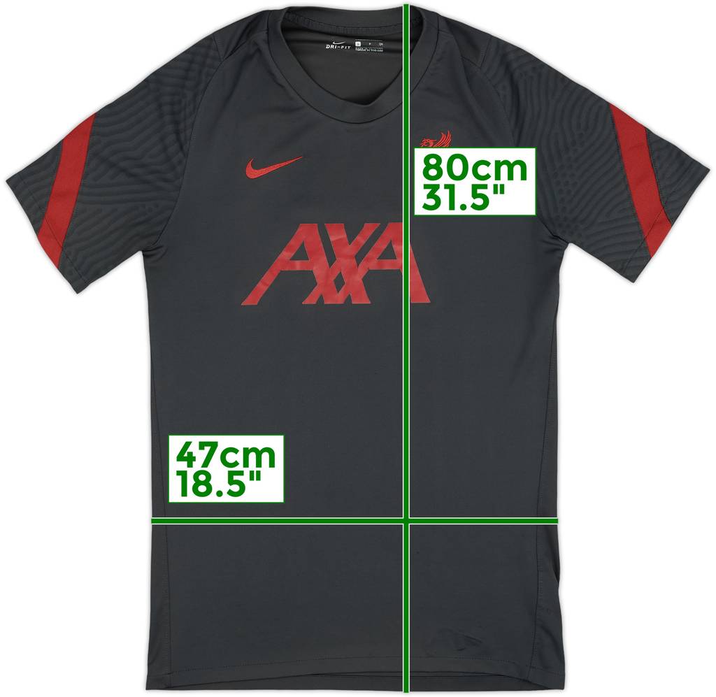 2020-21 Liverpool Nike Training Shirt - 7/10 - (S)