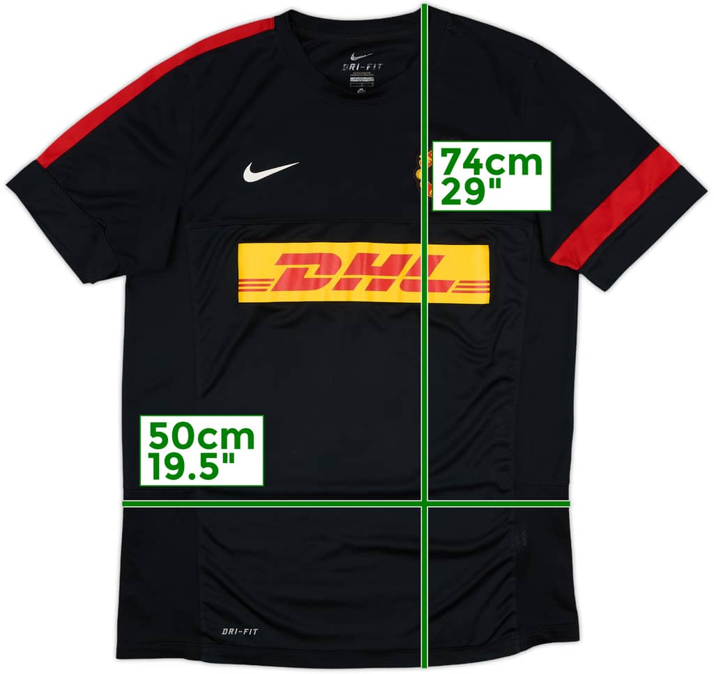 2021-22 Manchester United Nike Training Shirt - 8/10 - (L)