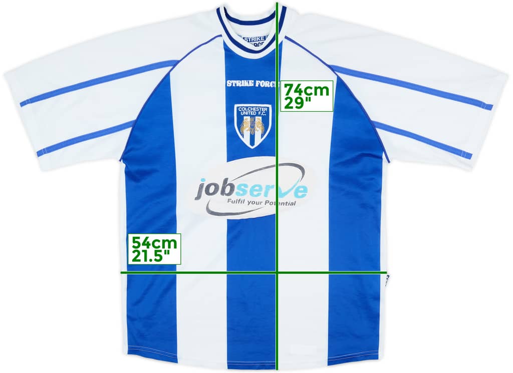 2000-02 Colchester Home Shirt - 8/10 - (L)