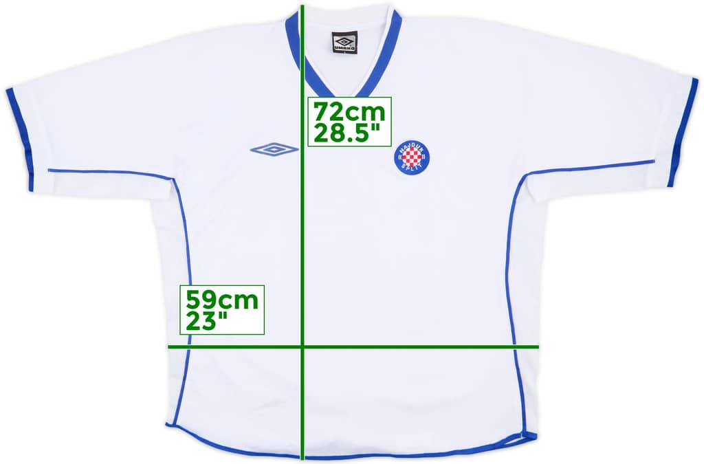 2002-03 Hajduk Split Home Shirt - 9/10 - (L)