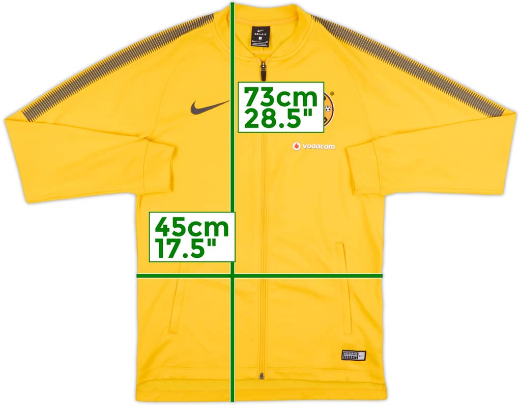 2017-18 Kaizer Chiefs Nike Track Jacket - 8/10 - (S)