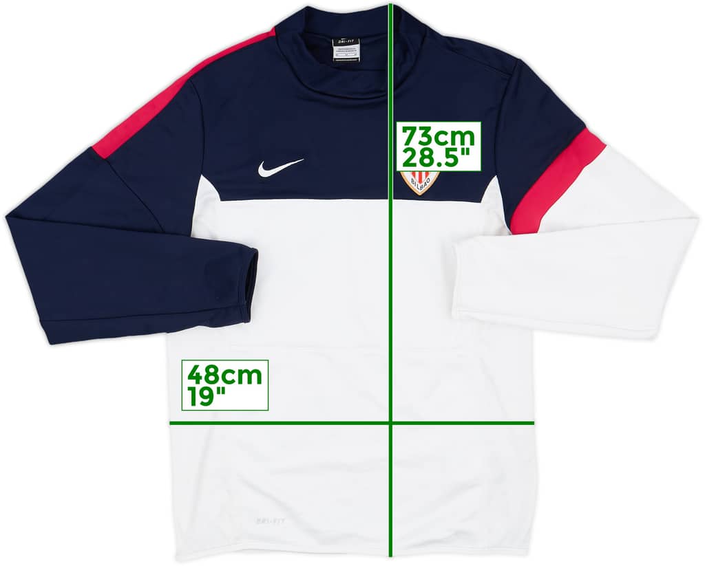 2013-14 Athletic Bilbao Nike Drill Top - 7/10 - (M)