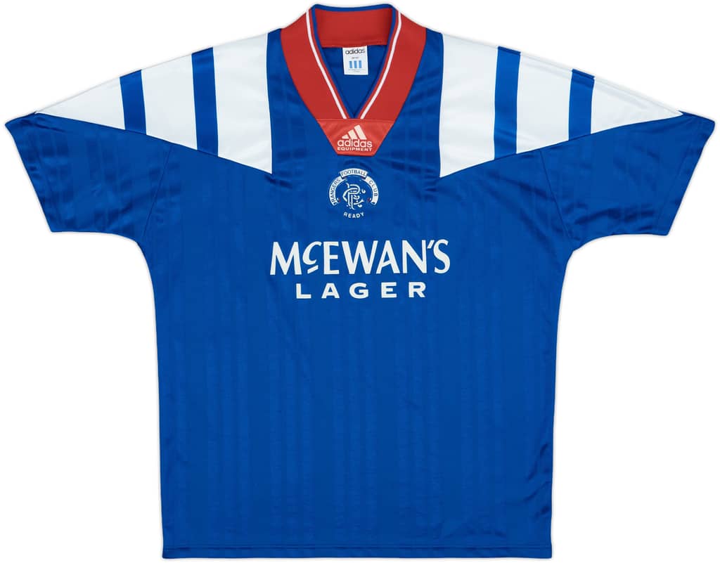 1992-94 Rangers Home Shirt - 8/10 - (M)