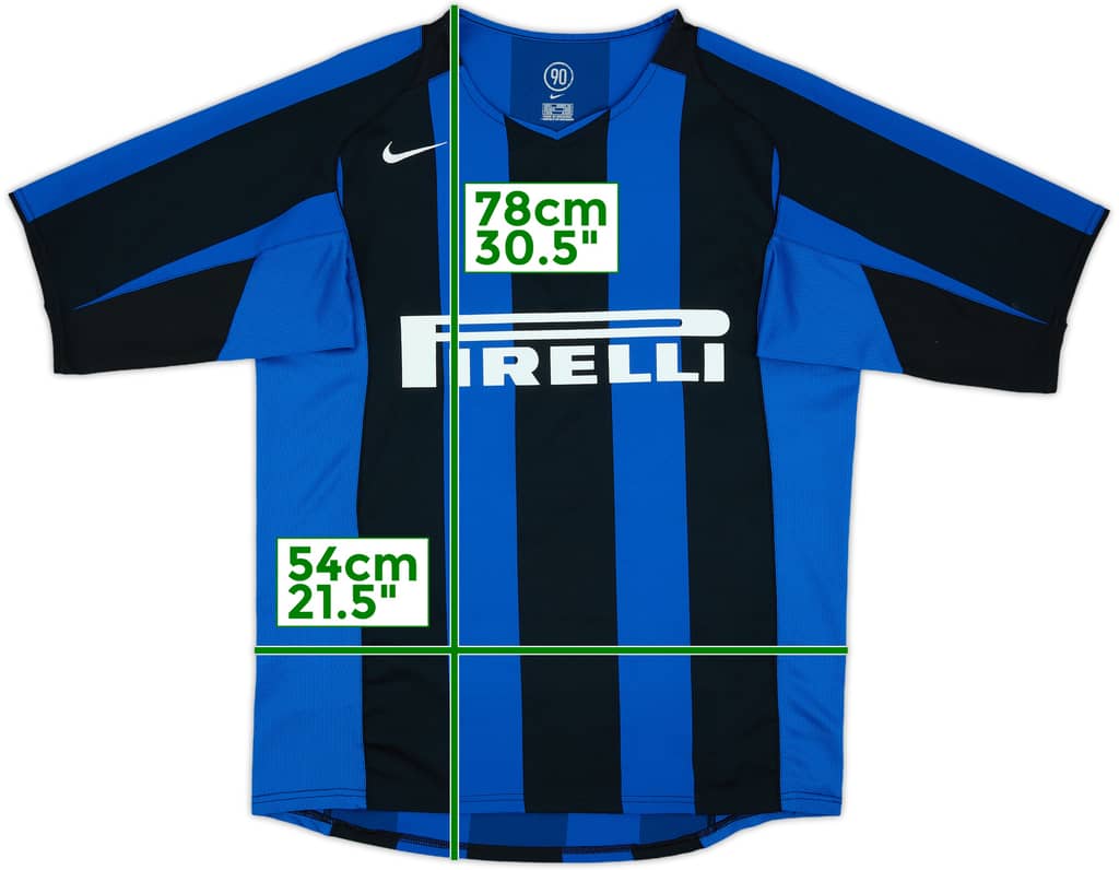 2004-05 Inter Milan Home Shirt - 8/10 - (L)