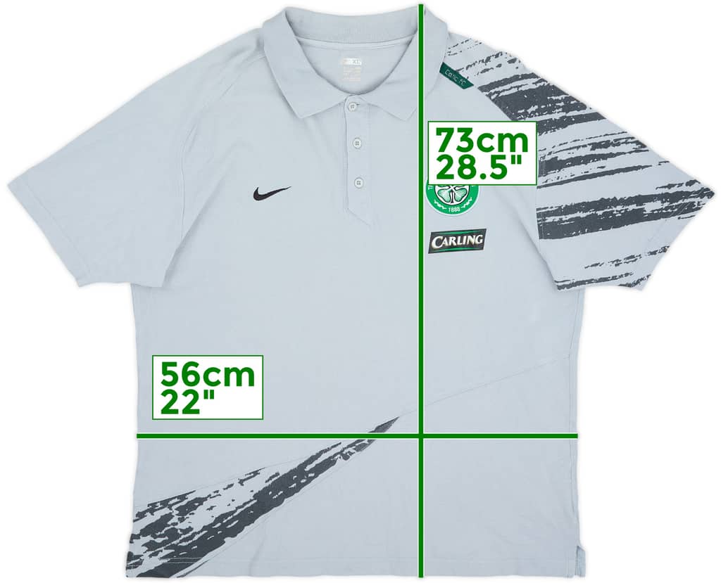 2007-08 Celtic Nike Polo Shirt - 7/10 - (XL)