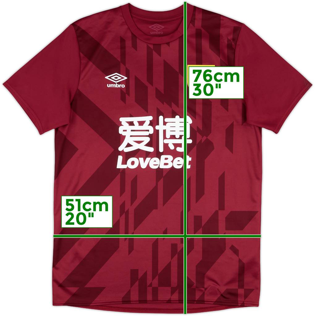 2019-20 Burnley Umbro Training Shirt - 10/10 - (M)