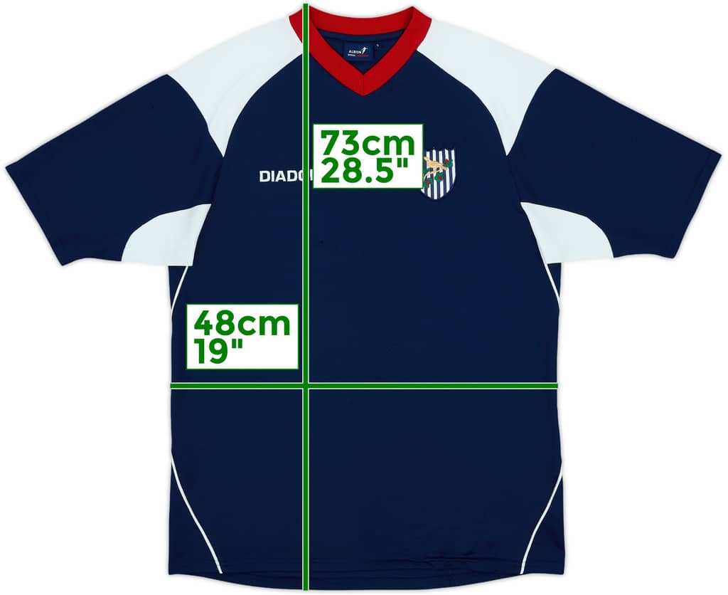 2005-06 West Brom Diadora Training Shirt - 7/10 - (S)