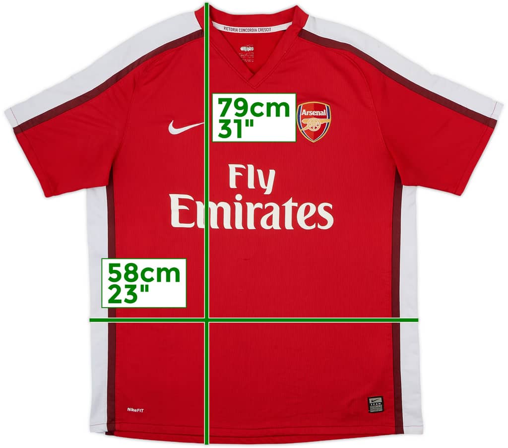 2008-10 Arsenal Home Shirt - 5/10 - (XL)