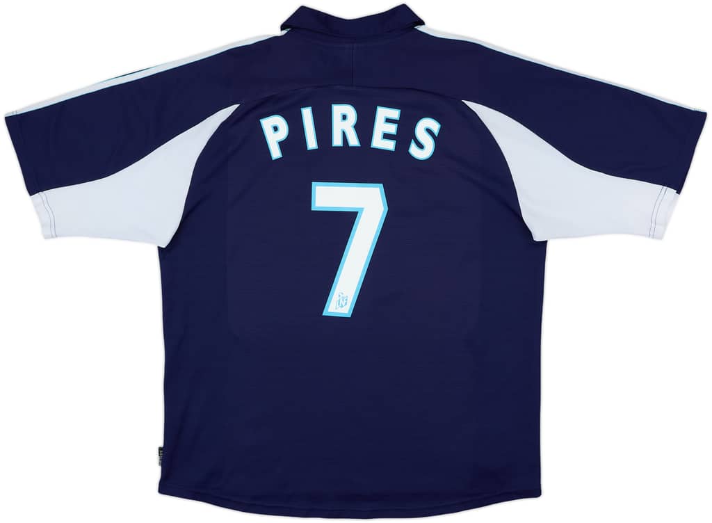 1999-00 Olympique Marseille Away Shirt Pires #7 - 7/10 - (XL)