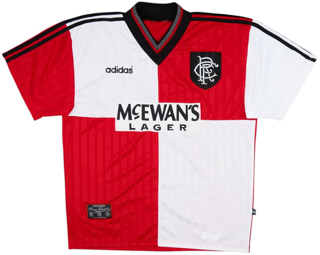 1995-96 Rangers Away Shirt - 8/10 - (L)