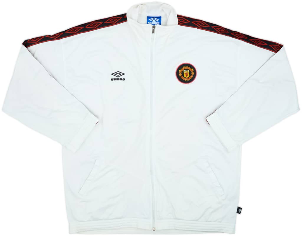 1996-97 Manchester United Umbro Track Jacket - 6/10 - (XL)