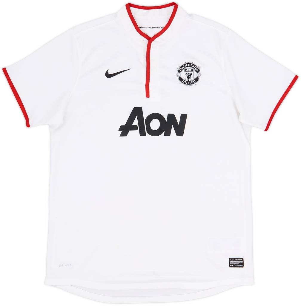 Camiseta de visitante del Manchester United 2012-14 - 9/10 - (Mujeres L)
