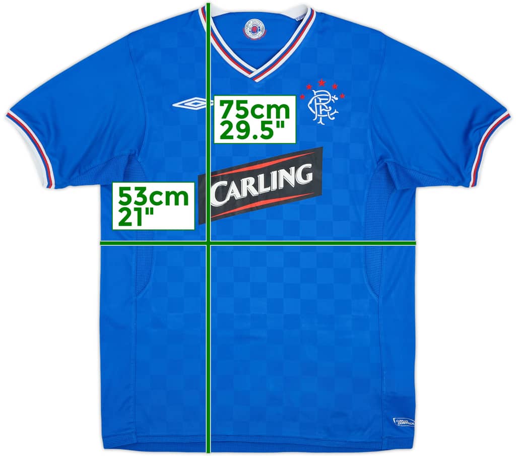 2009-10 Rangers Home Shirt - 7/10 - (M)