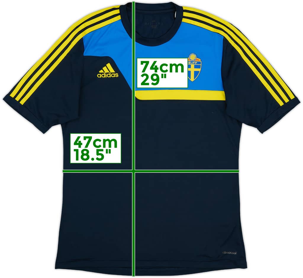 2013-14 Sweden adidas Training Shirt - 8/10 - (M)