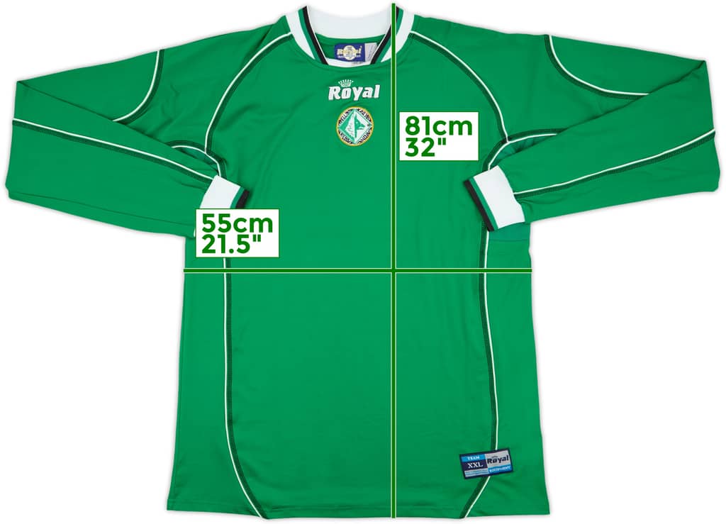 2004-05 Avellino Home L/S Shirt - 9/10 - (XXL)