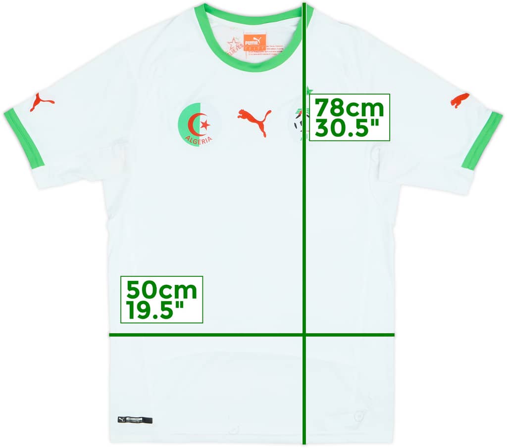 2014-15 Algeria Home Shirt - 7/10 - (S)
