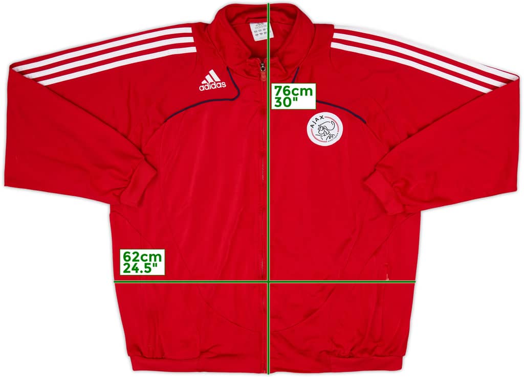 2009-10 Ajax adidas Track Jacket - 9/10 - (XL)
