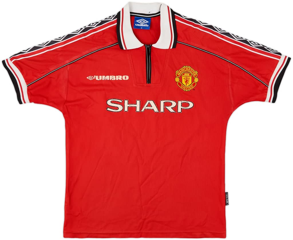1998-00 Manchester United Home Shirt - 5/10 - (M)