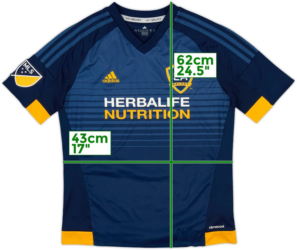 2015-16 LA Galaxy Away Shirt - 9/10 - (L.Boys)