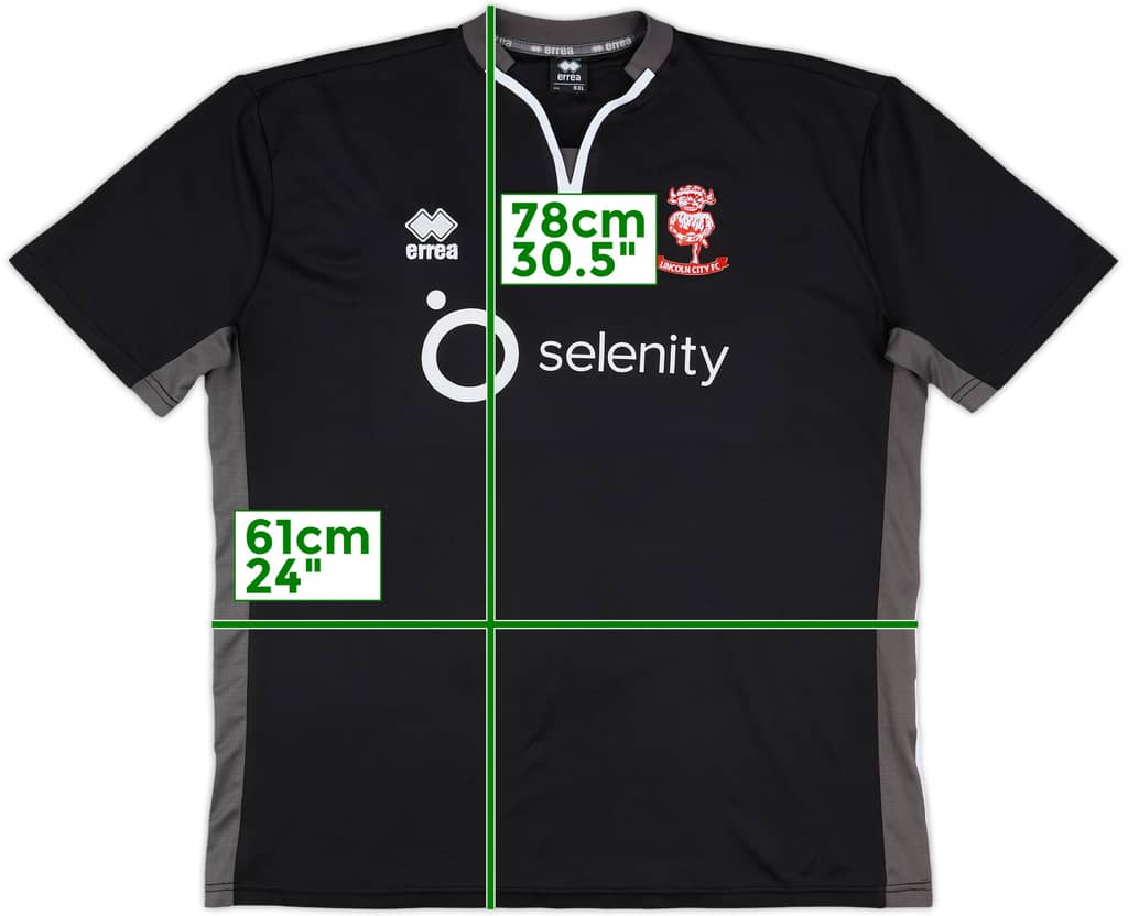 2017-18 Lincoln City Away Shirt - 9/10 - (6XL)