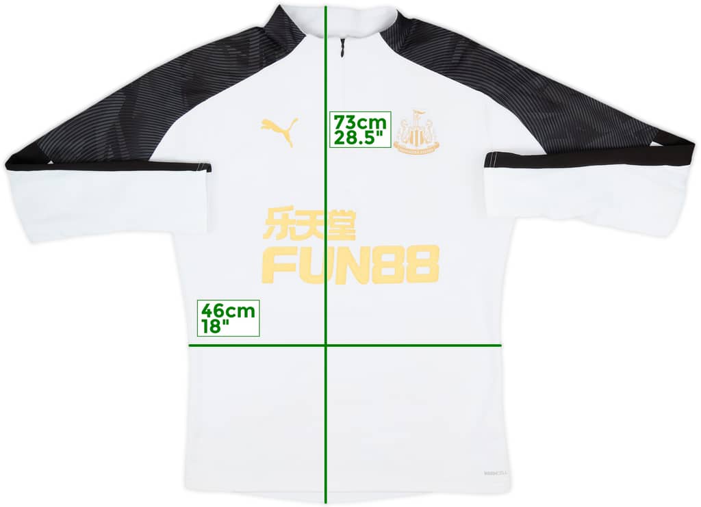 2019-20 Newcastle Puma 1/4 Zip Drill Top - 6/10 - (M)