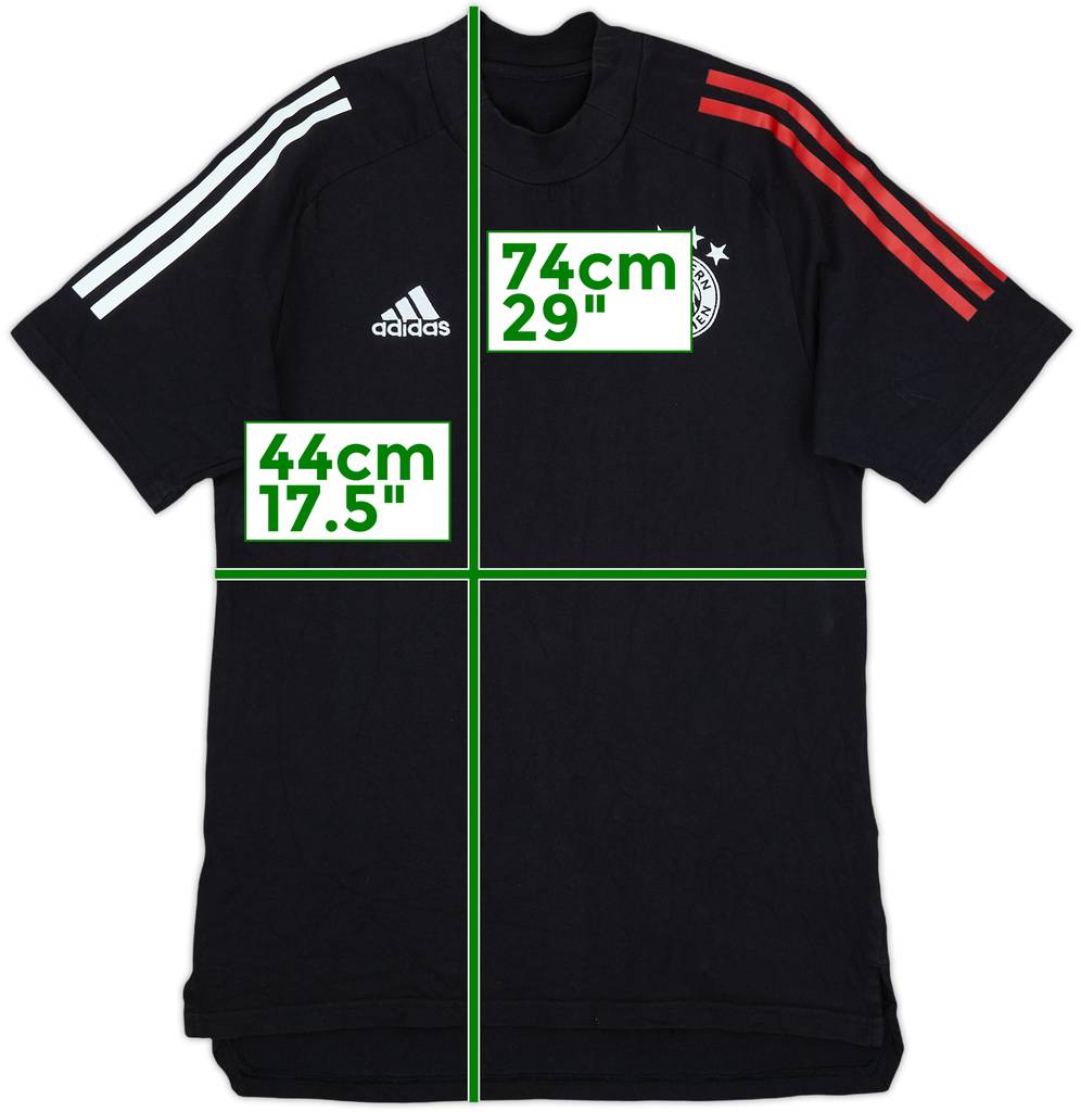 2020-21 Bayern Munich adidas Cotton Tee - 9/10 - (S)