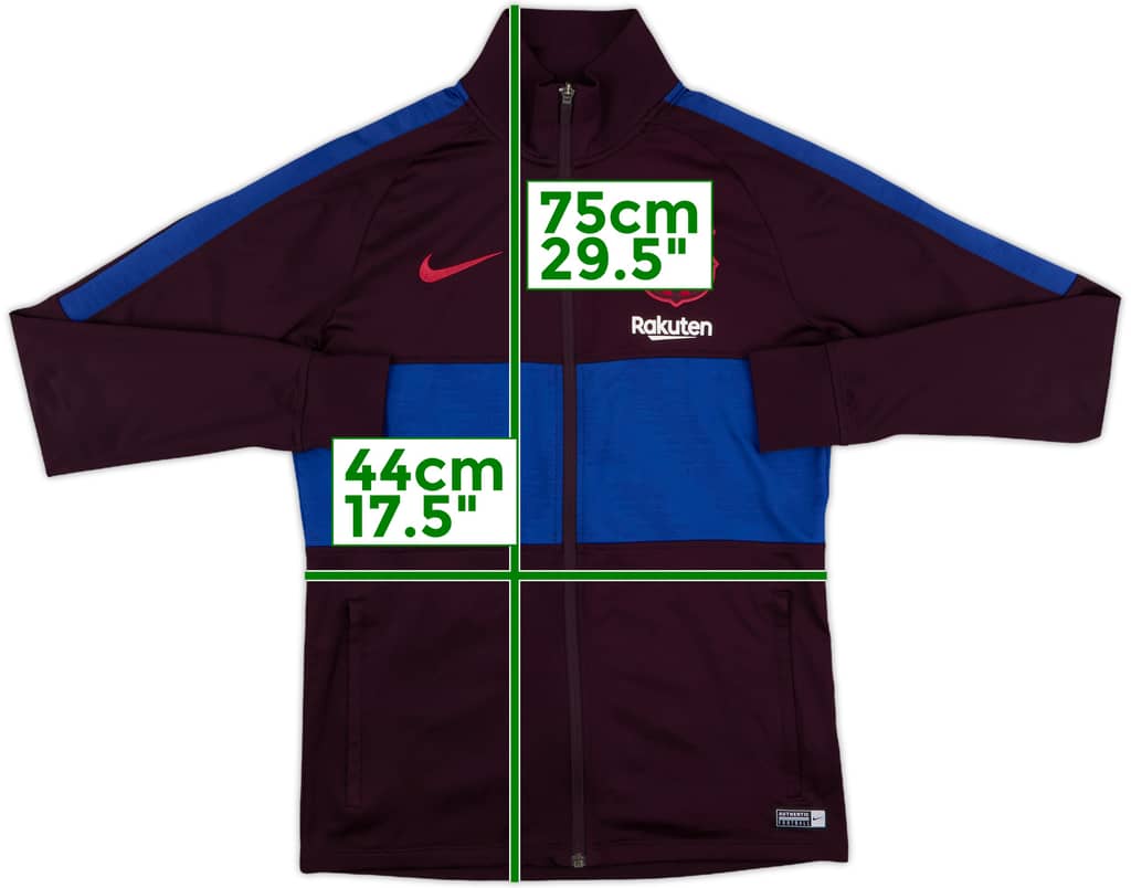 2019-20 Barcelona Nike Track Jacket - 8/10 - (S)