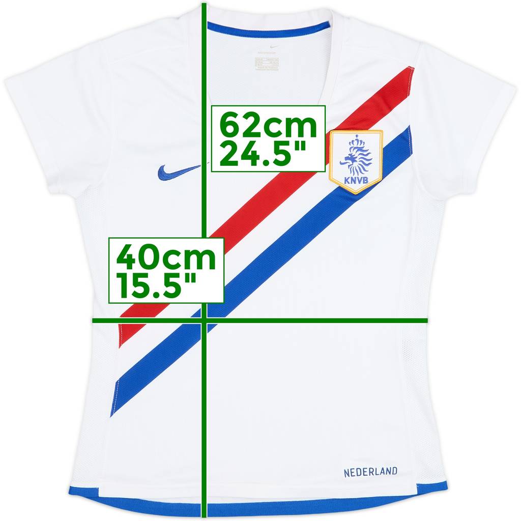 2006-08 Netherlands Away Shirt - 10/10 - (Women's M)