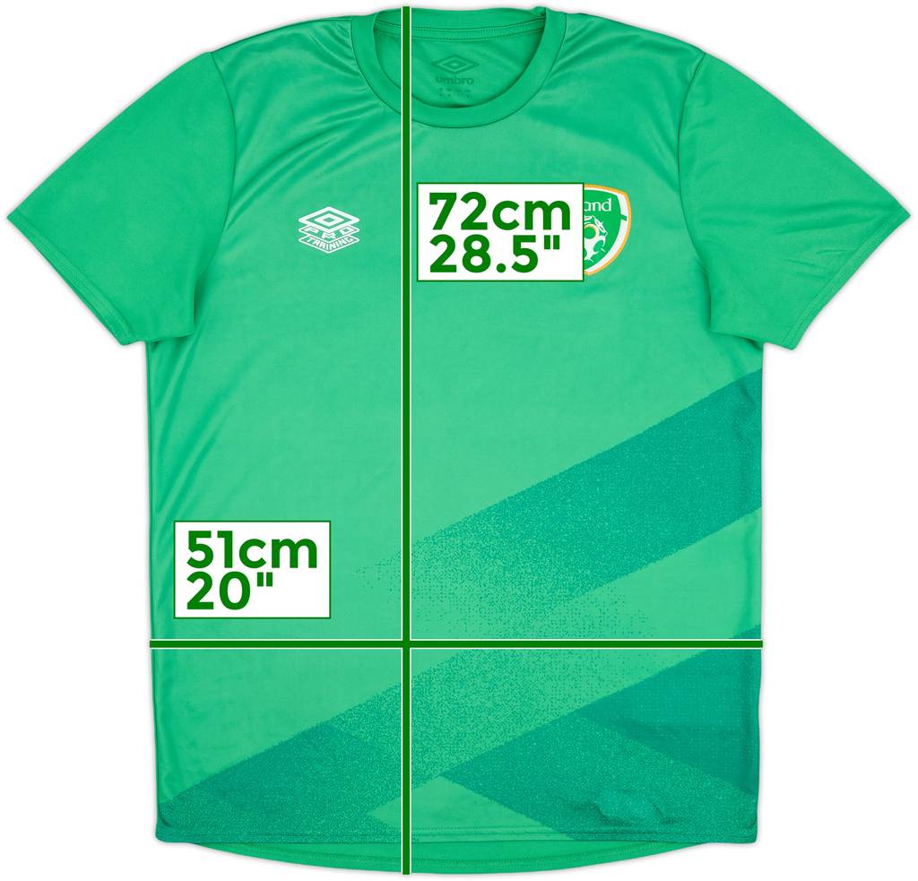 2022-23 Ireland Umbro Training Shirt - 9/10 - (M)