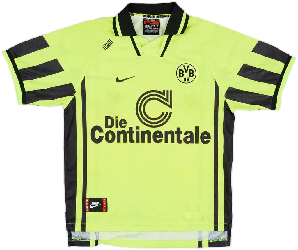 1996-97 Borussia Dortmund Home Shirt - 8/10 - (M)