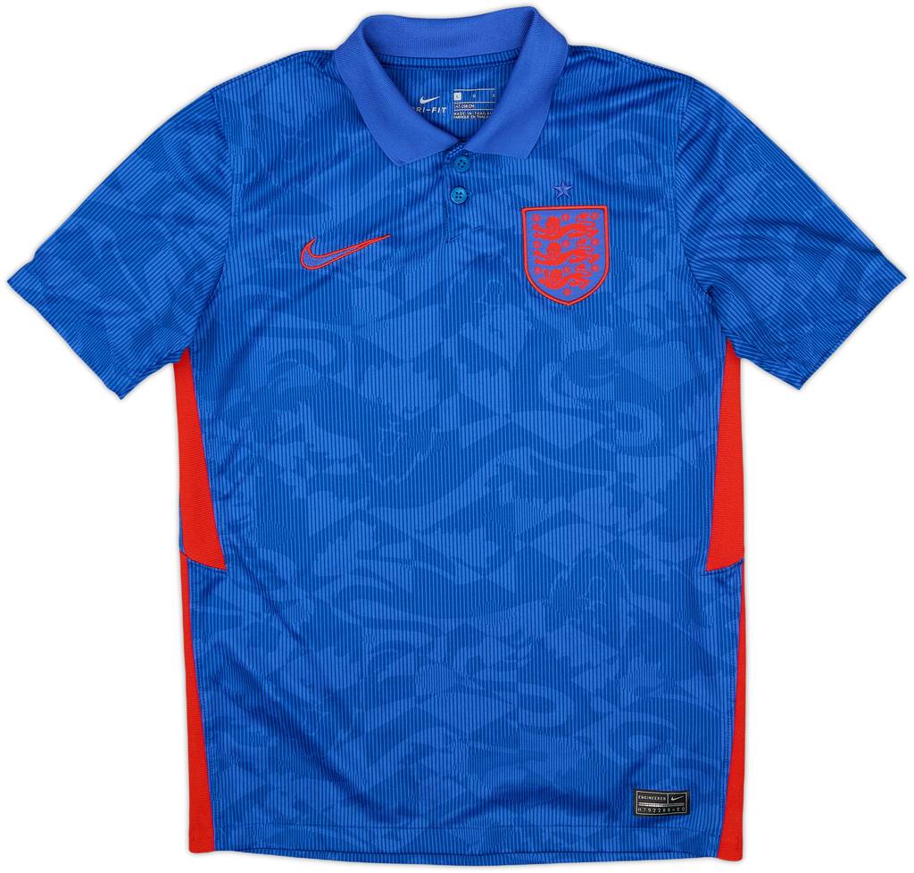 2020-21 England Away Shirt - 9/10 - (L.Boys)