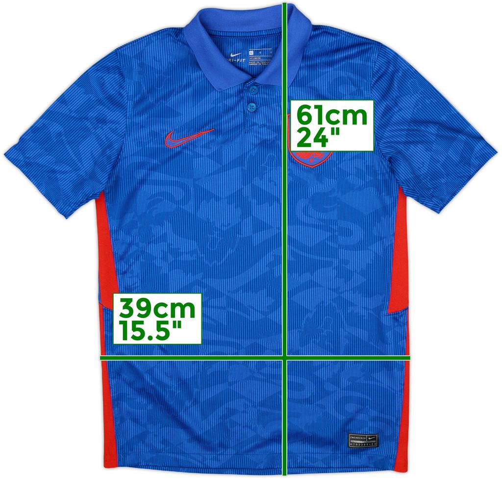 2020-21 England Away Shirt - 9/10 - (L.Boys)