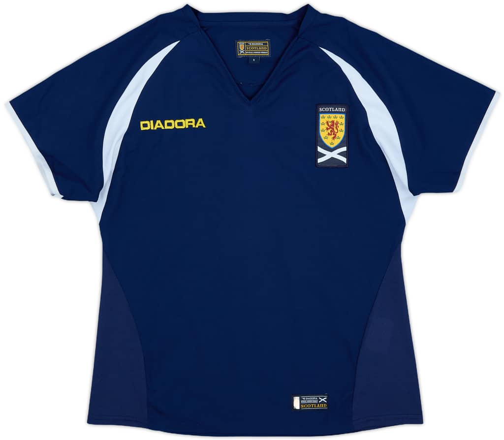 2003-05 Scotland Home Shirt - 7/10 - (Women's S)