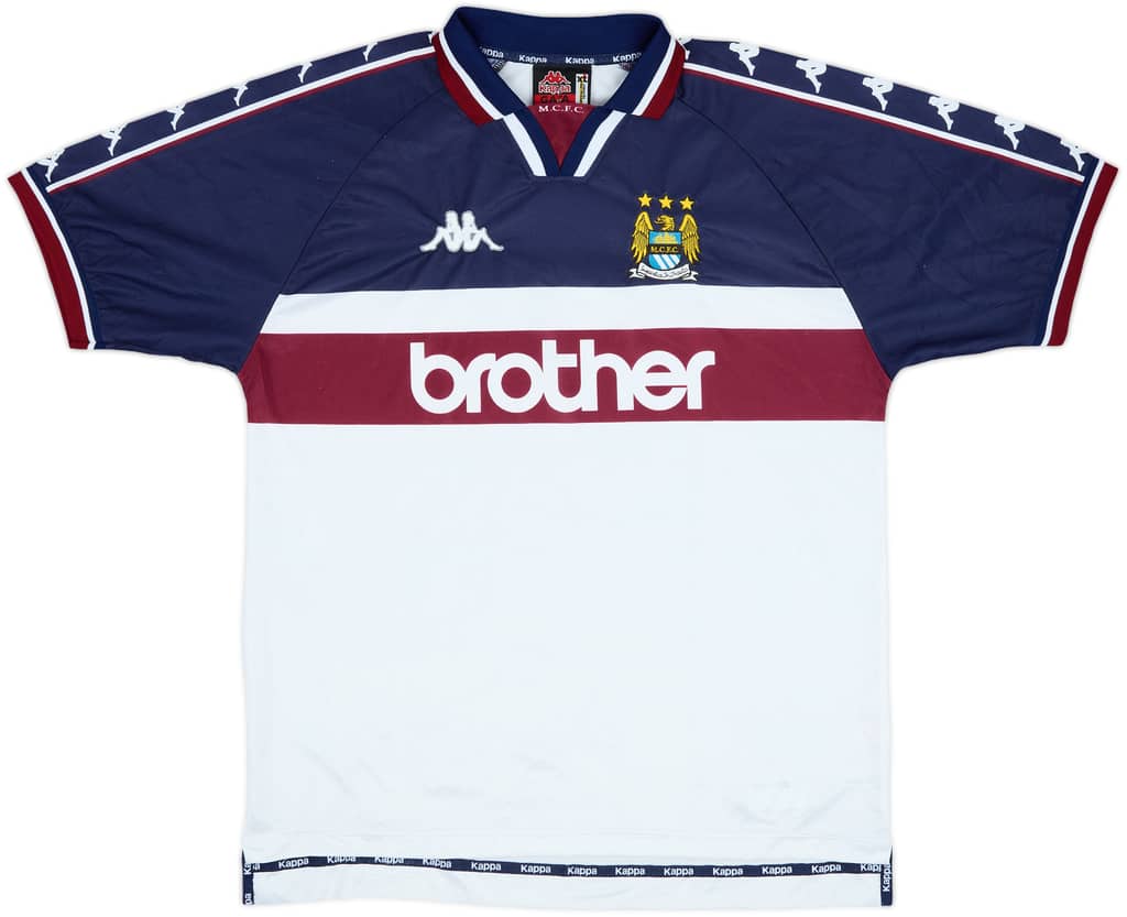 1997-98 Manchester City Away Shirt - 8/10 - (XL)