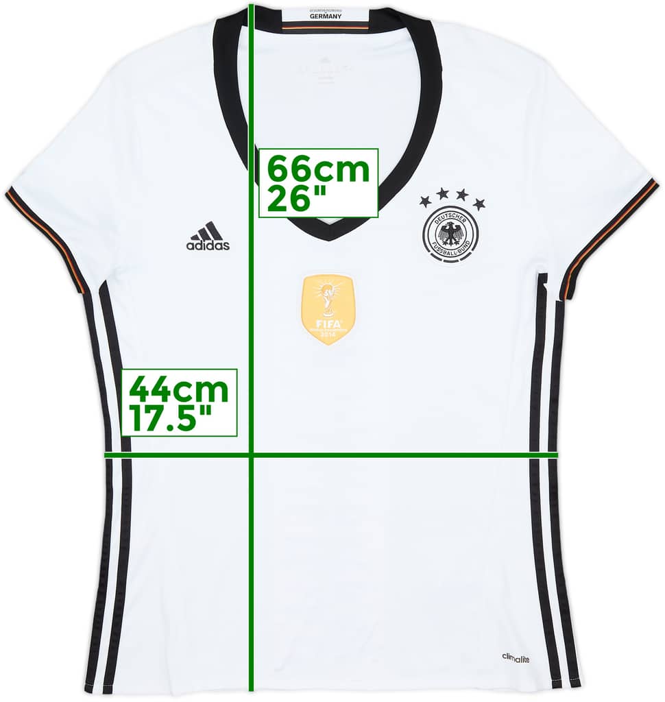 2015-16 Germany Home Shirt - 8/10 - (Women's L)