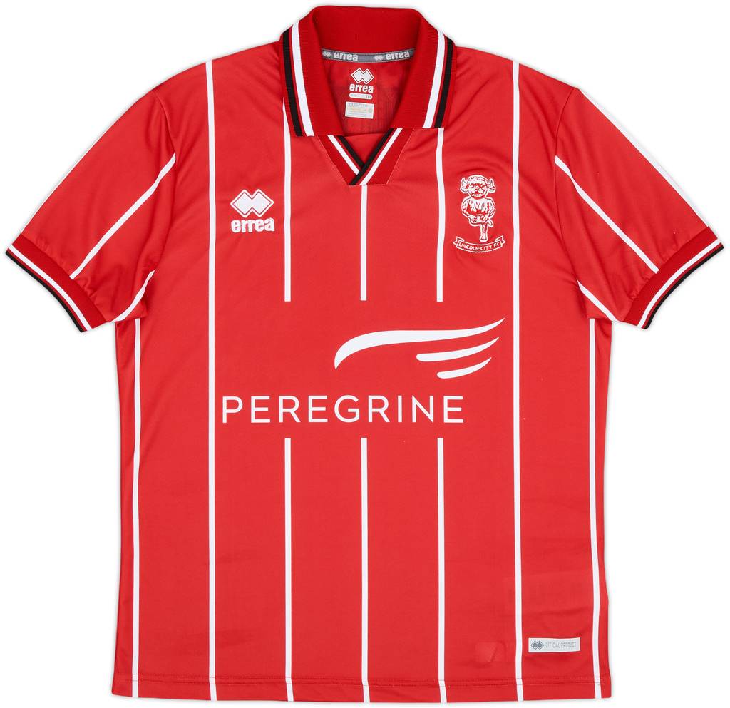 2020-21 Lincoln City Home Shirt - 8/10 - (M)