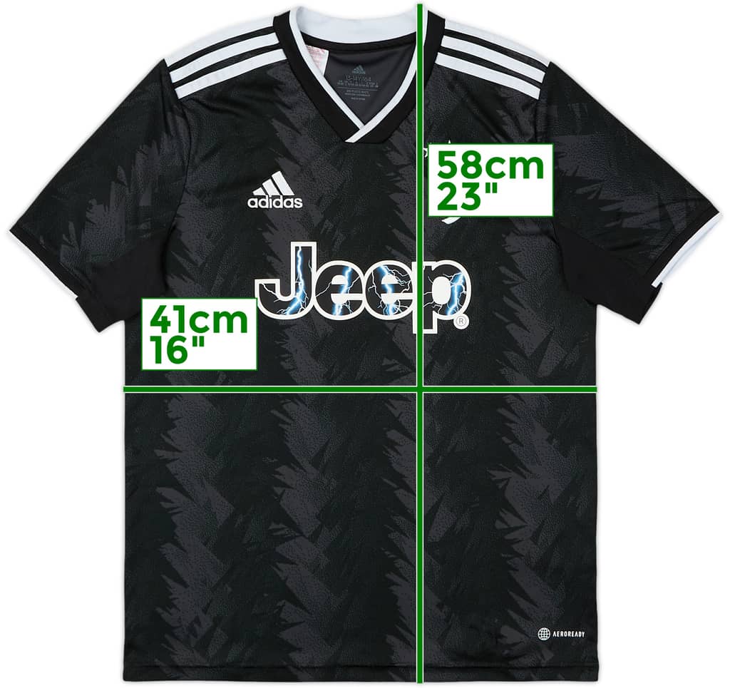 2022-23 Juventus Away Shirt - 7/10 - (L.Boys)