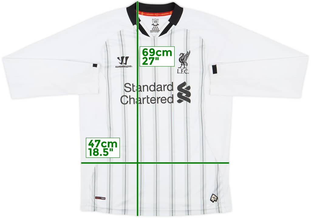 2013-14 Liverpool GK Shirt - 8/10 - (XL.Boys)