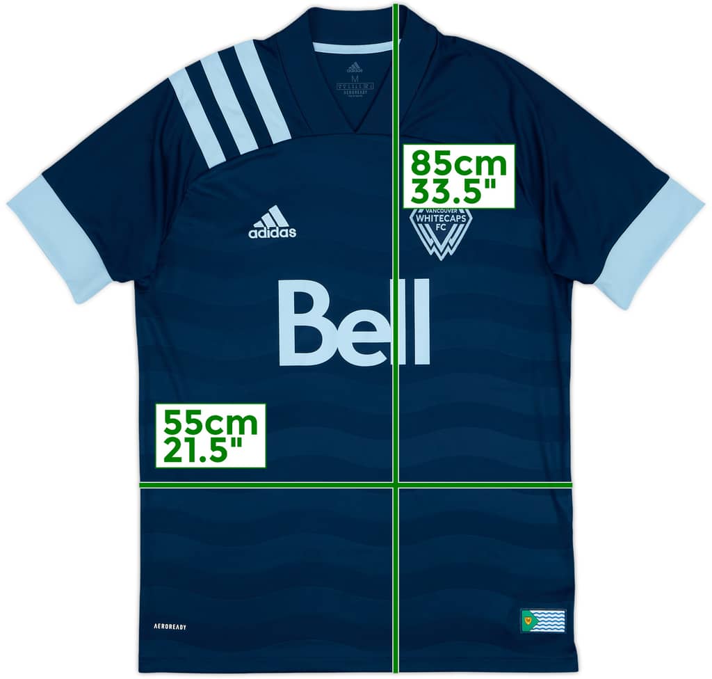 2020-21 Vancouver Whitecaps Away Shirt - 9/10 - (M)